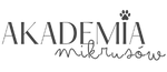 logo akademii mikrusów - szkolenia dla małych psów szczecin
