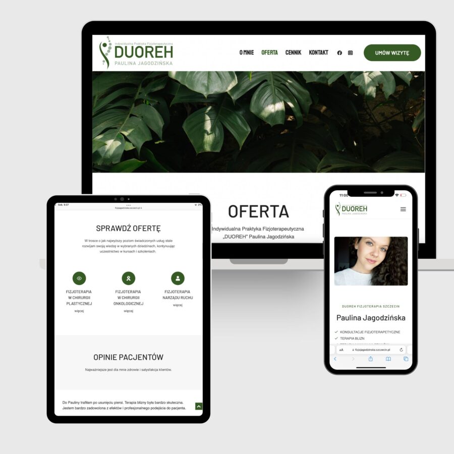 Projektowanie prostych stron internetowych Szczecin i okolice
